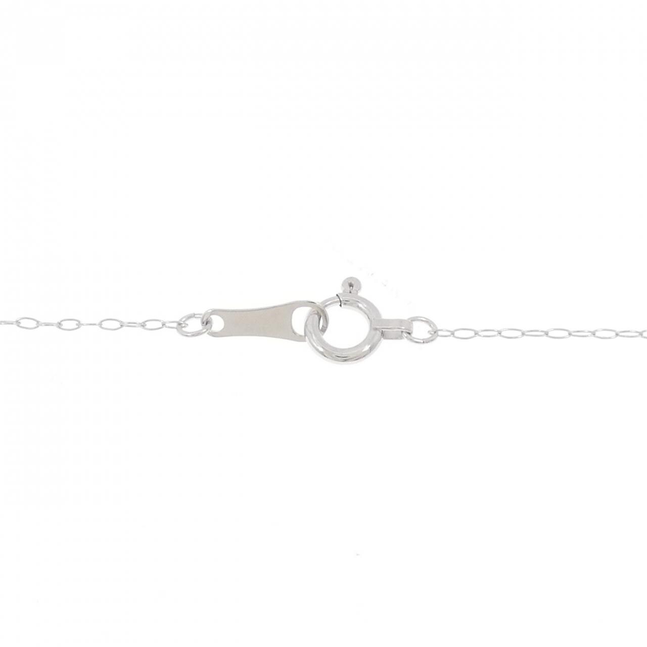 K18WG ダイヤモンド ネックレス 0.03CT