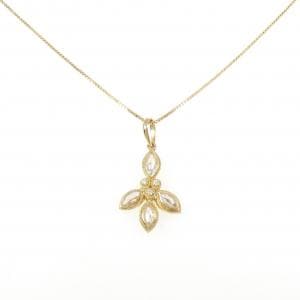 K18YG ダイヤモンド ネックレス 0.80CT