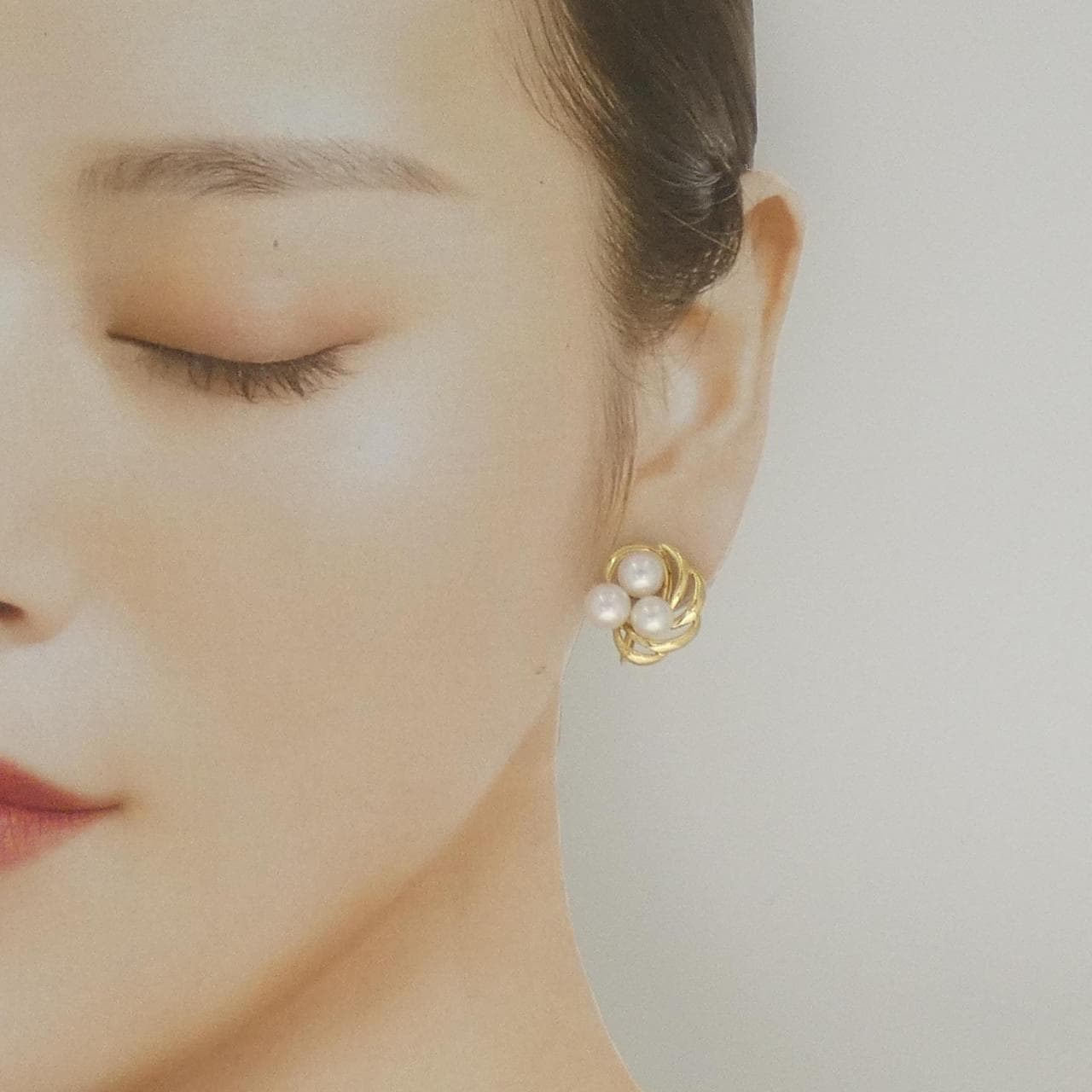 ミキモト アコヤパール イヤリング