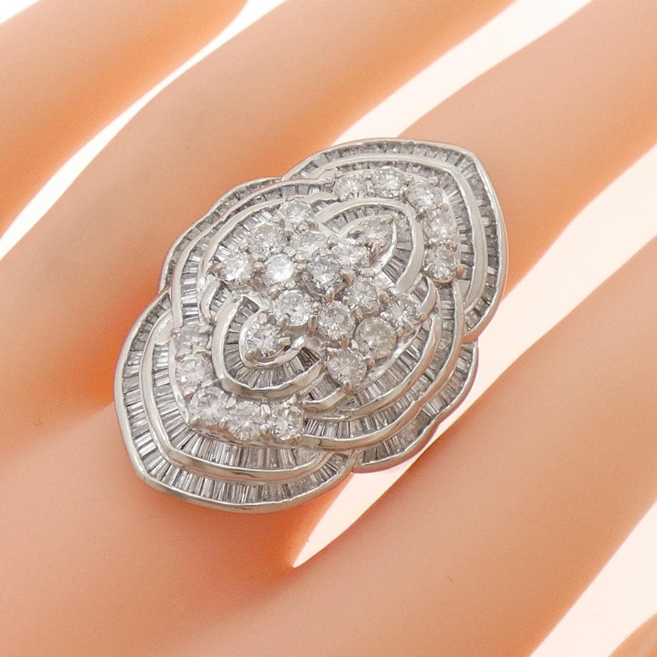 PT900 Diamond Ring 5.00CT