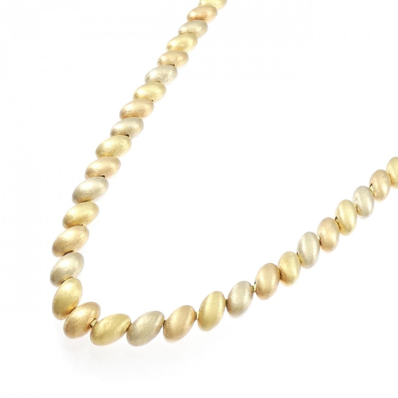 18Kスリーカラー ネックレス