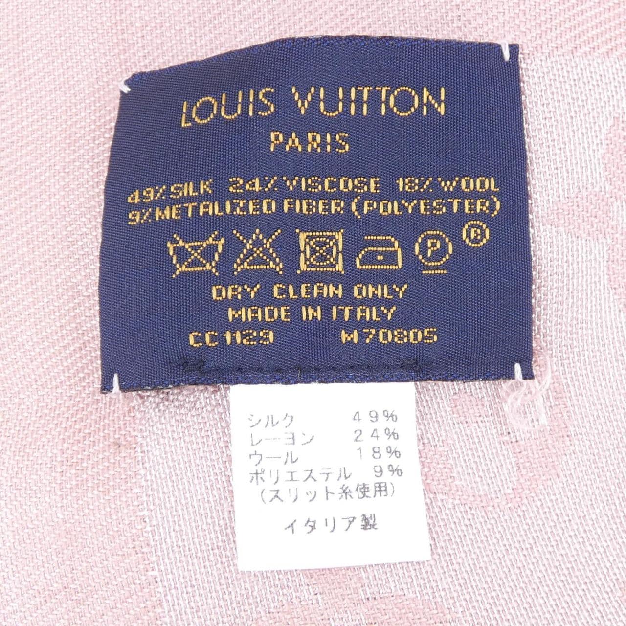 ルイヴィトン LOUIS VUITTON ショールモノグラム M70805 ショール