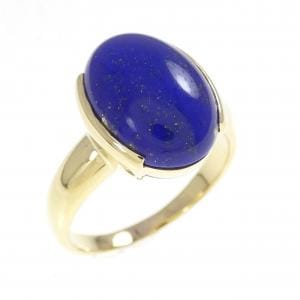 K18YG ラピスラズリ リング 4.81CT