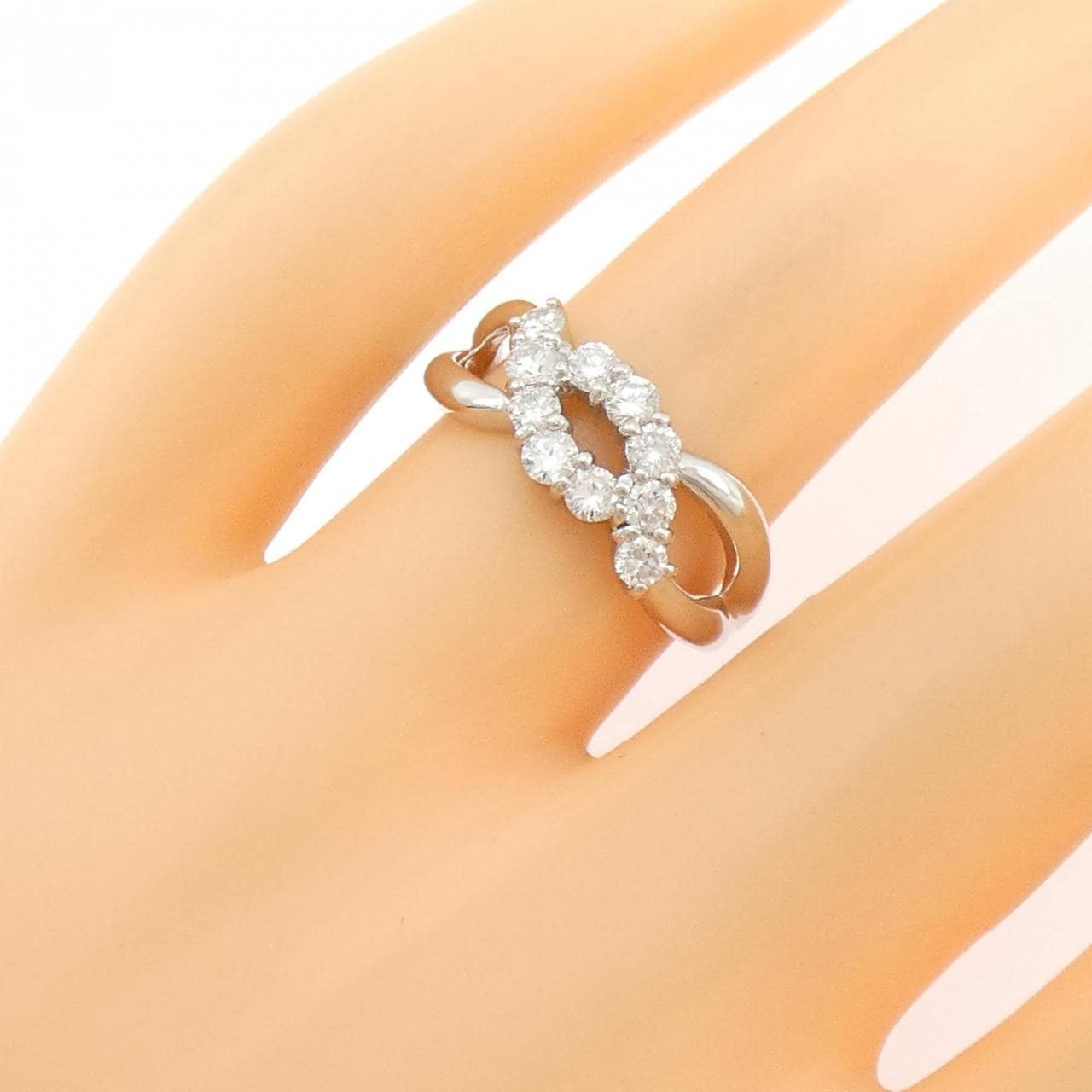 PT900 ダイヤモンド リング 0.51CT