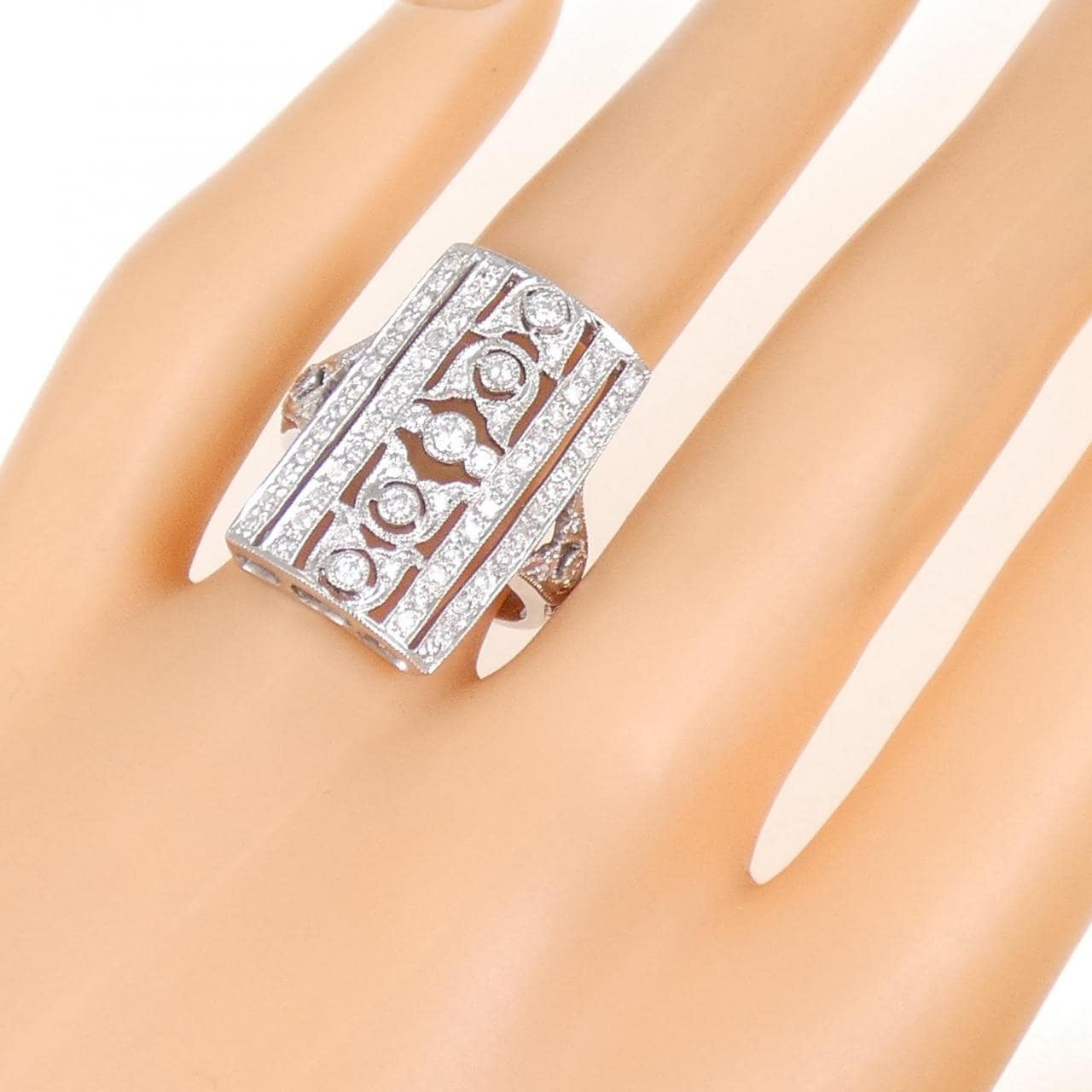 PT900 ダイヤモンド リング 0.62CT