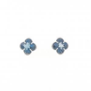 チャーミー ブルートパーズ ピアス 2.59CT