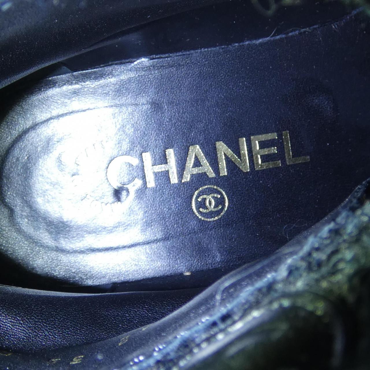 コメ兵｜シャネル CHANEL ショートブーツ ターンロック G45282B14454