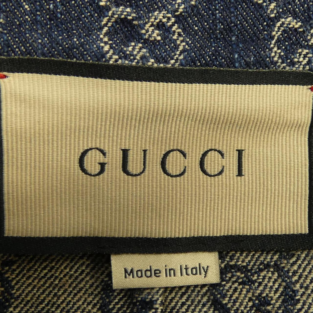 グッチ GUCCI ウォッシュド オーガニックデニム 652661 XDBLL ショートパンツ