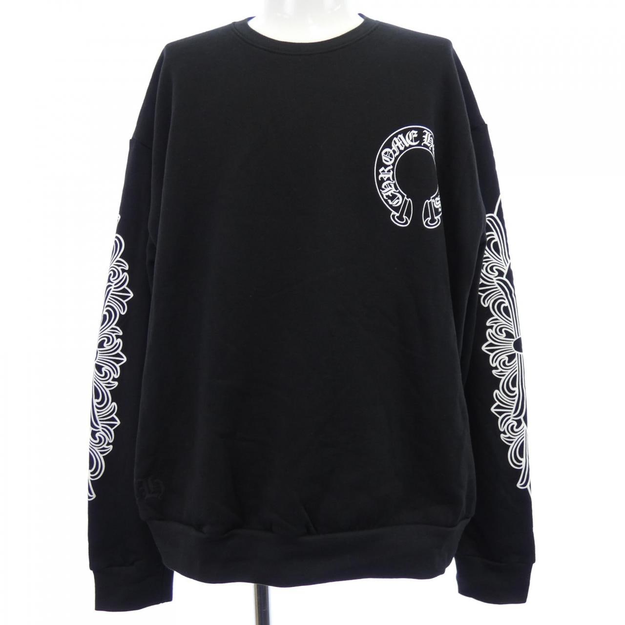 クロムハーツ CHROME HEARTS ホースシュー HORSE SHOE フローラルクロス 408196533******695 スウェット
