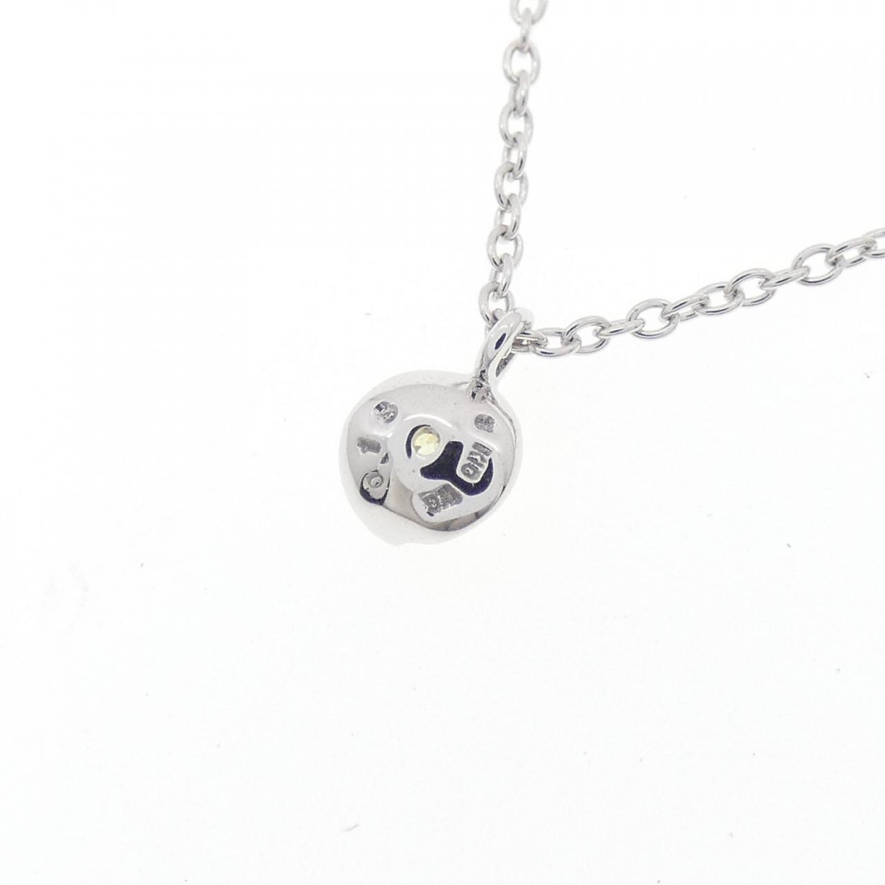 K10WG ダイヤモンド ネックレス 0.13CT