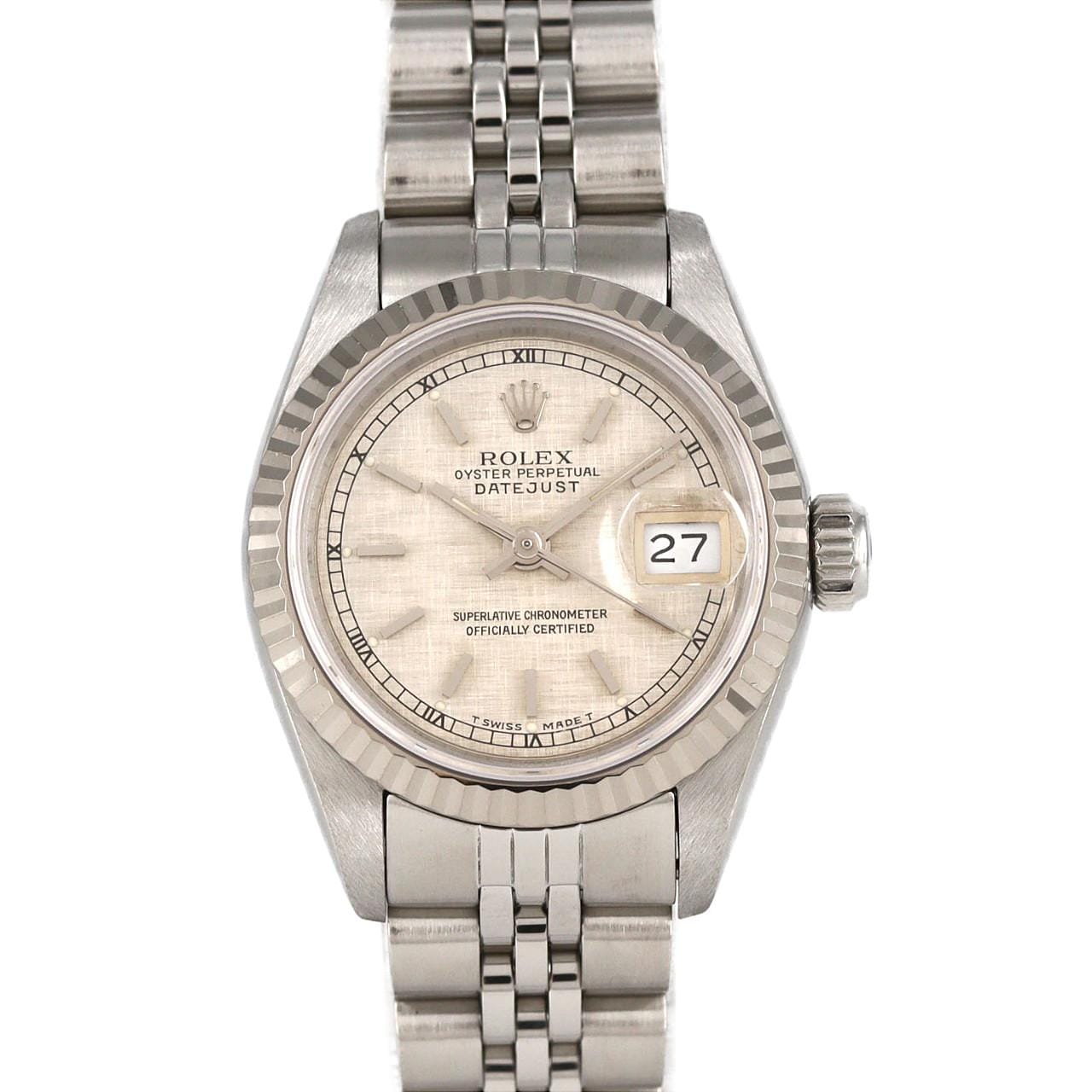 ロレックス デイトジャスト 69174 SSxWG 自動巻 E番