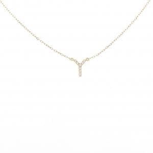 アーカー イニシャル ネックレス 0.03CT