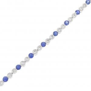 K18WG サファイヤ ブレスレット 1.87CT