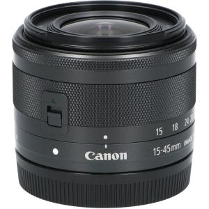 ＥＦ－Ｍ１５－４５ｍｍ　Ｆ３．５－６．３　ＩＳ　ＳＴＭ　グラファイト