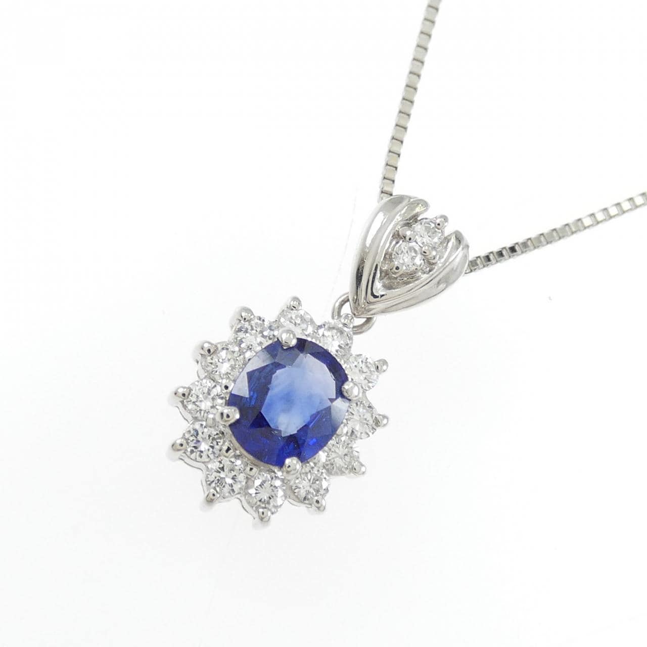 PT900/PT850 サファイヤ ネックレス 0.51CT