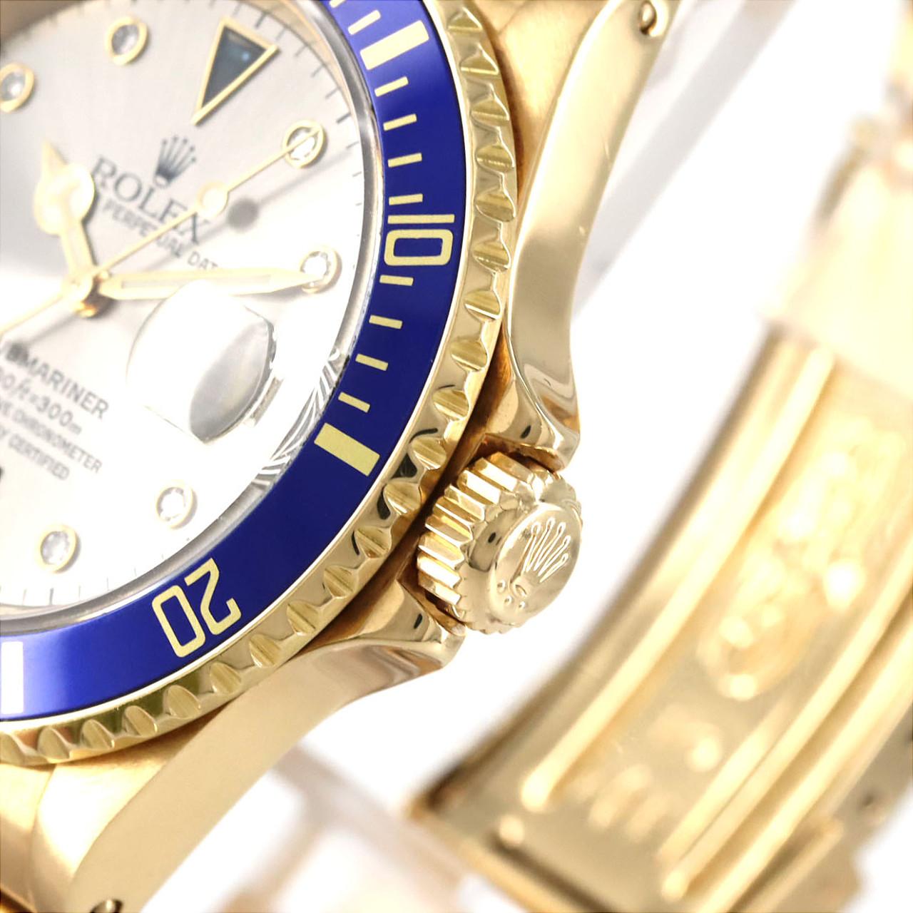 【ノーメンテナンス特価】ロレックス サブマリーナーデイト 16618SG YG 自動巻 L番