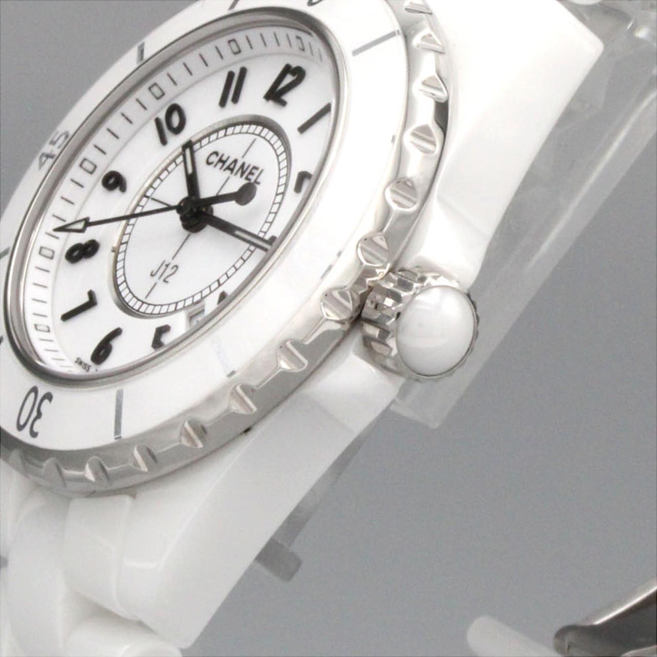 シャネル J12 33mmセラミック H0968 セラミック クォーツ