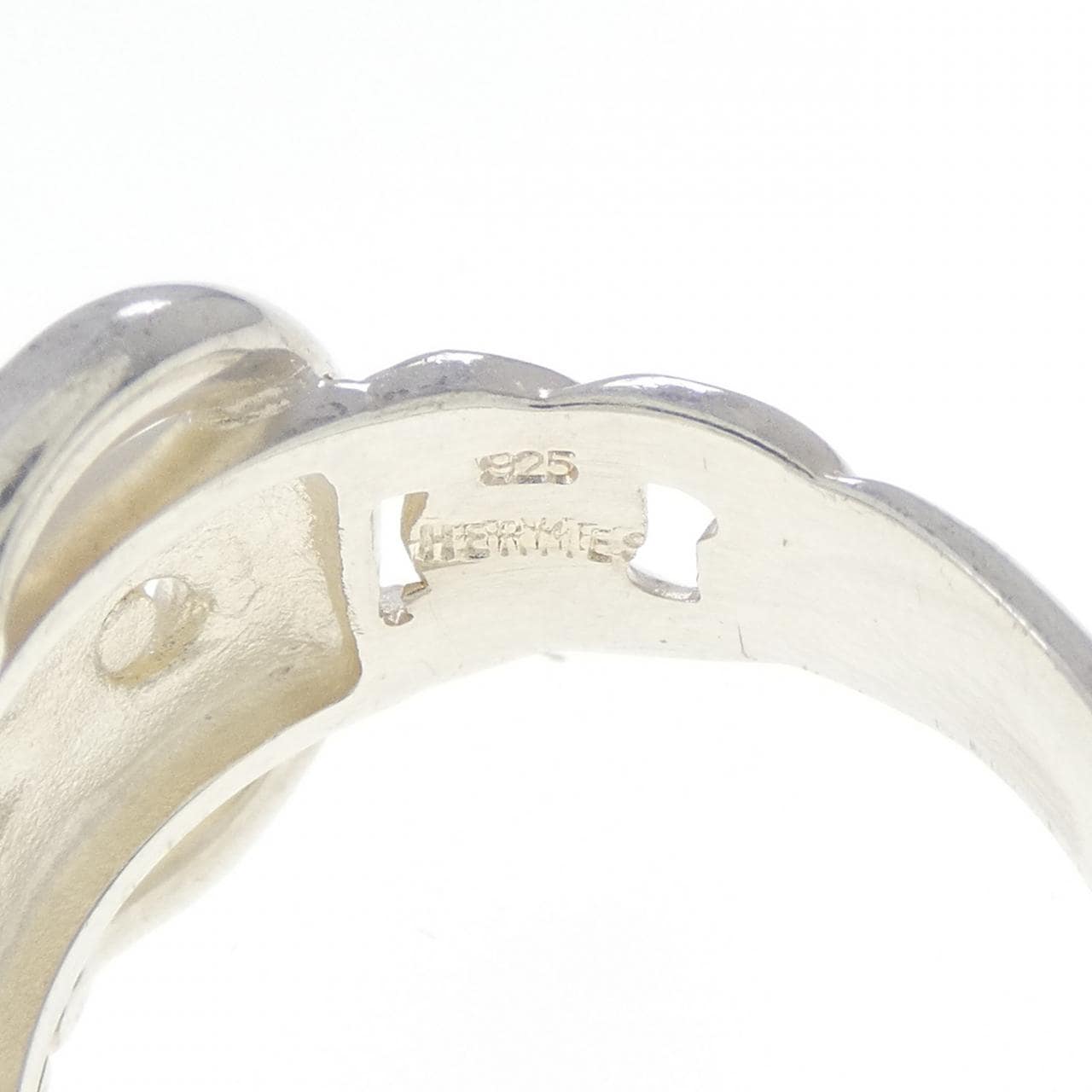 【ヴィンテージ】エルメス ブックル セリエ リング