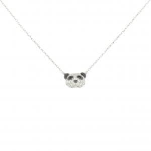 ポンテヴェキオ パンダ ダイヤモンド ネックレス 0.01CT