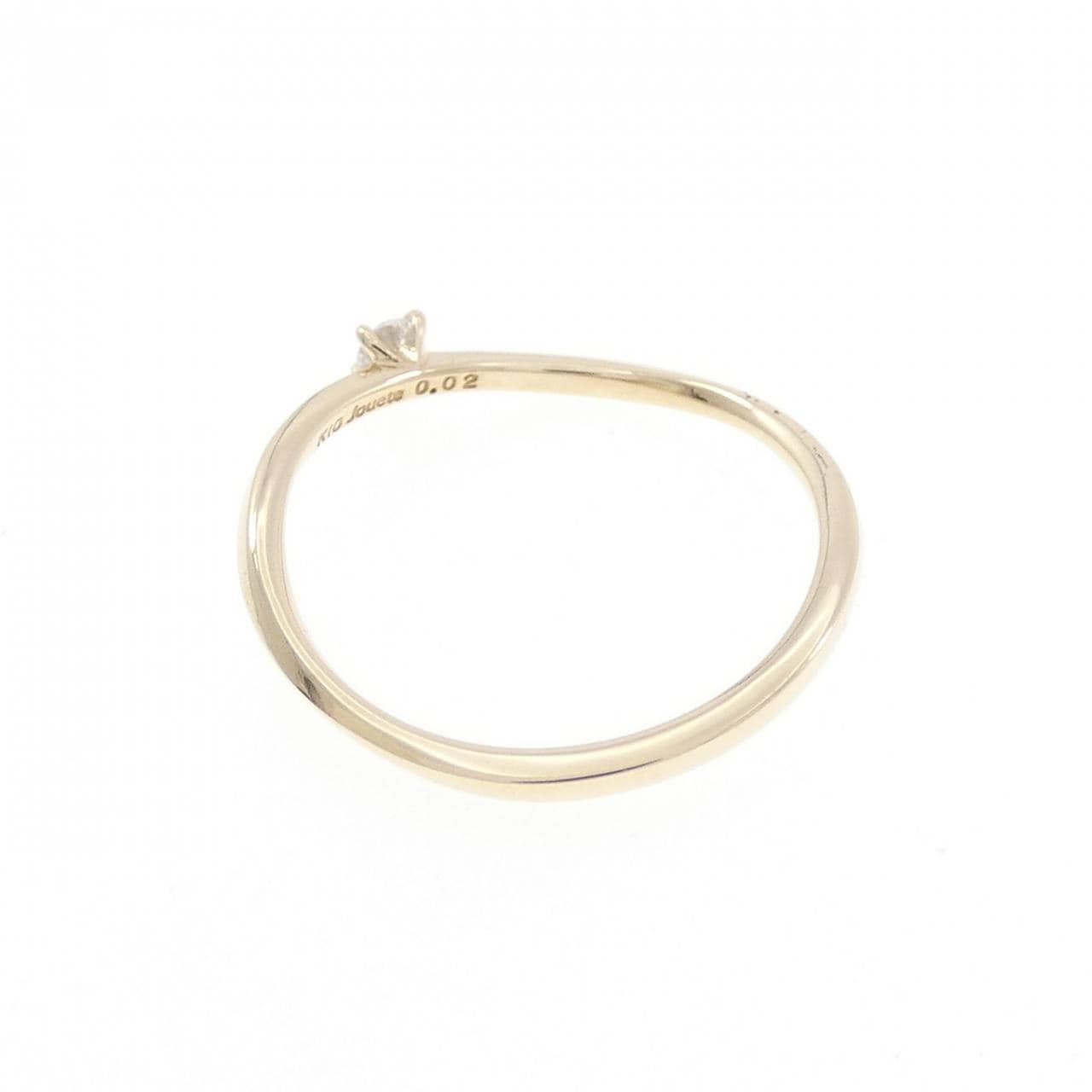 ジュエッテ ダイヤモンド ピンキーリング 0.02CT