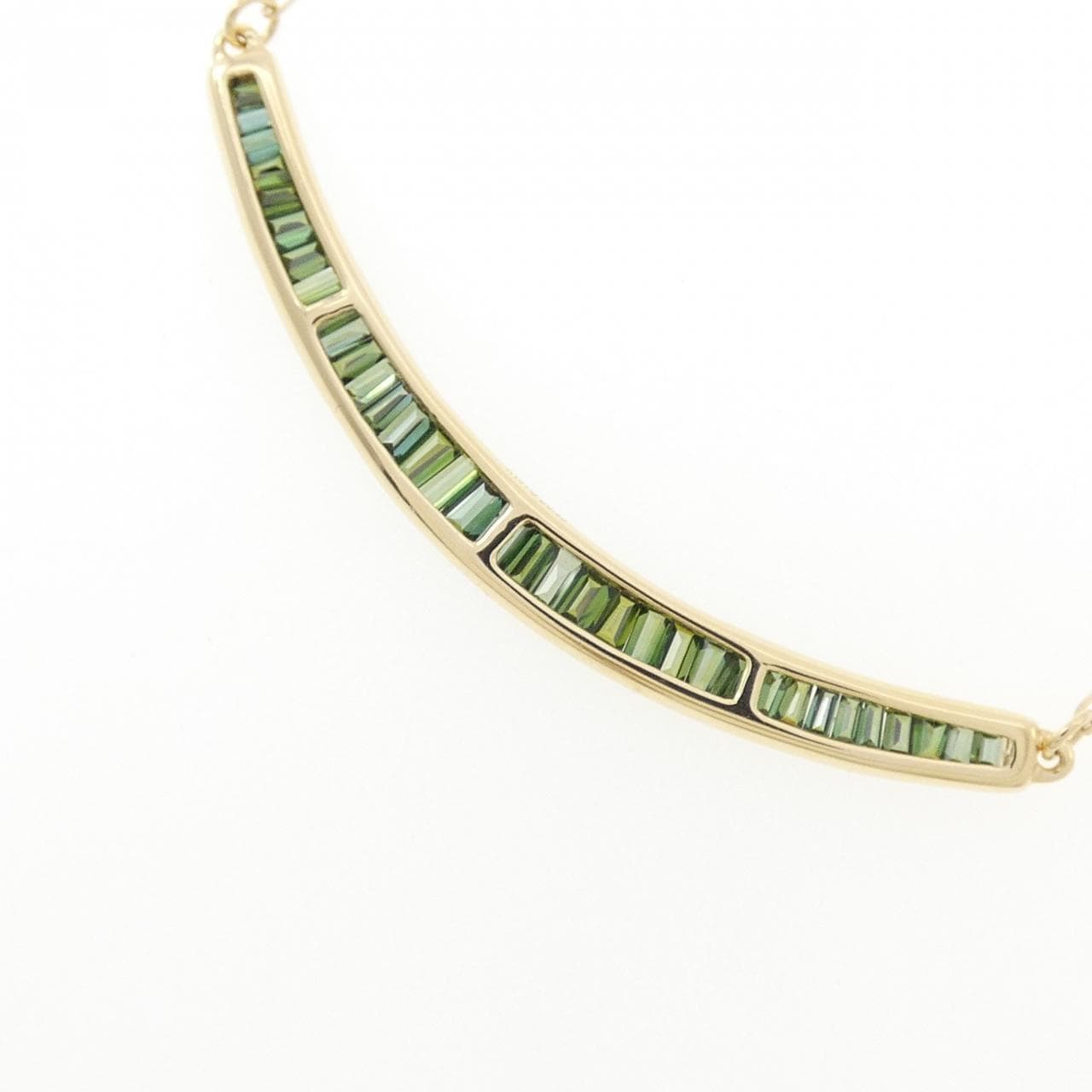K18YG ダイヤモンド ネックレス 0.35CT