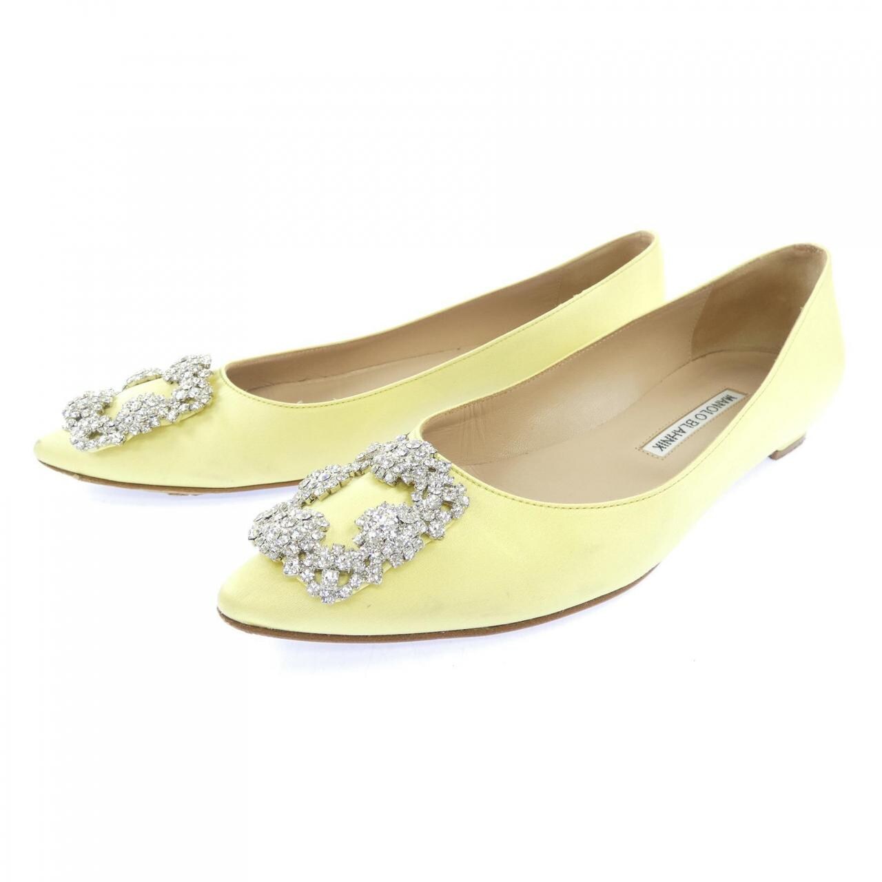 マノロブラニク MANOLO BLAHNIK HANGISIFLAT ハンギシフラット フラットシューズ