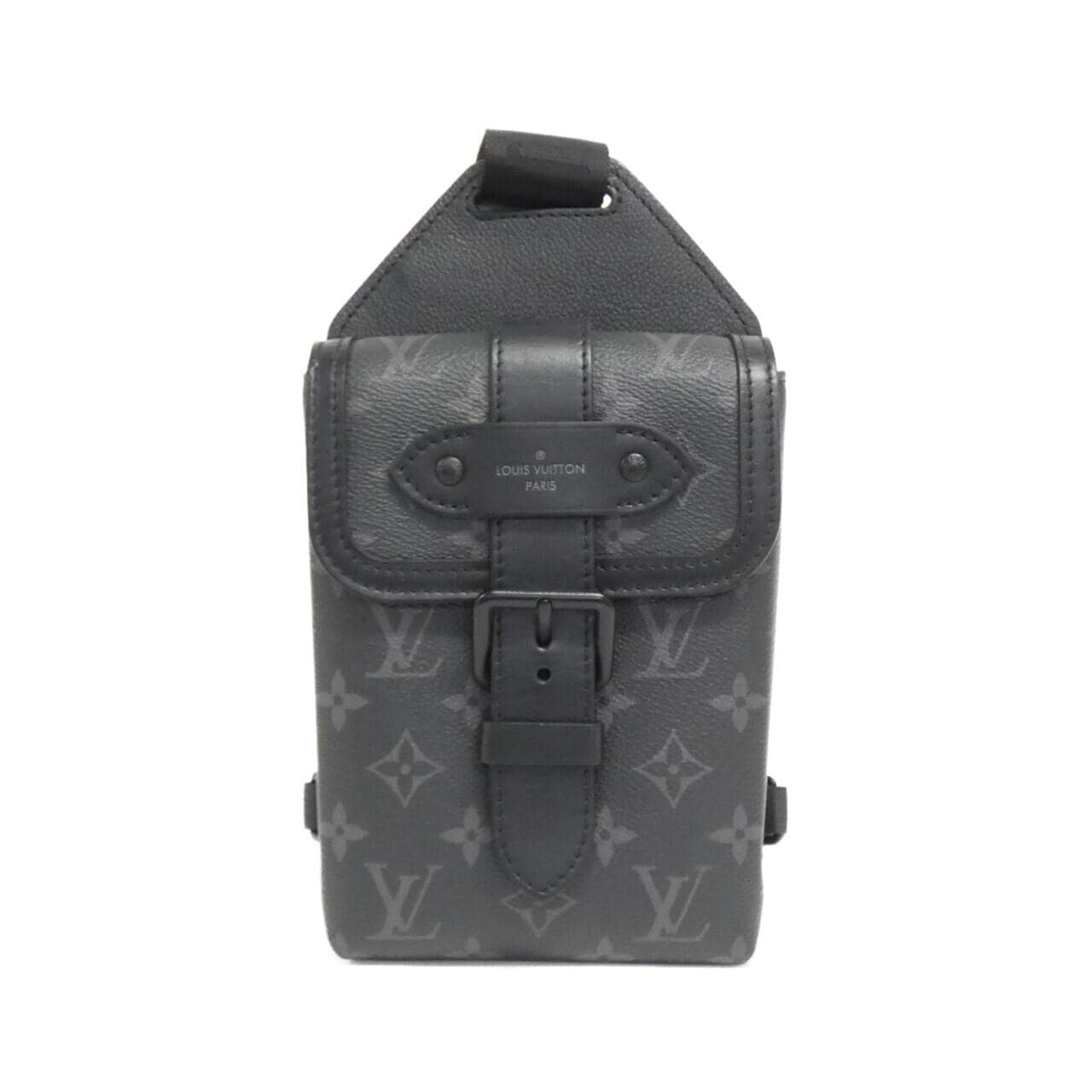 LOUIS VUITTON Monogram Eclipse Saumur 單肩包 M45912 肩包