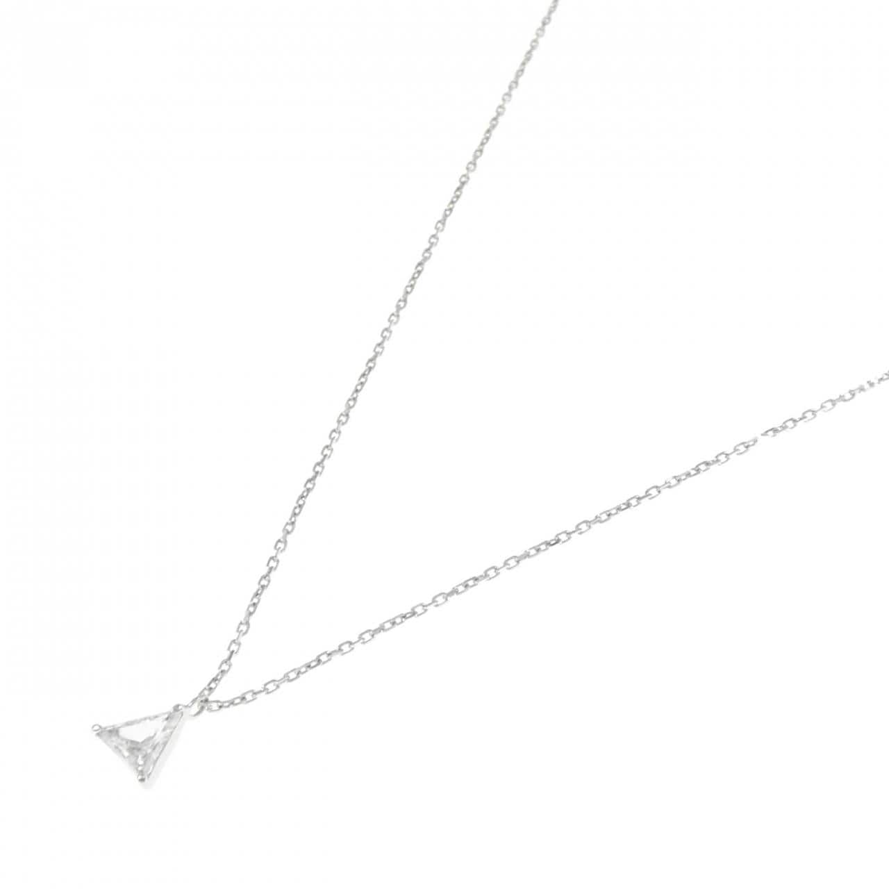 PT Diamond Necklace 0.551CT G SI1 Fancy Cut