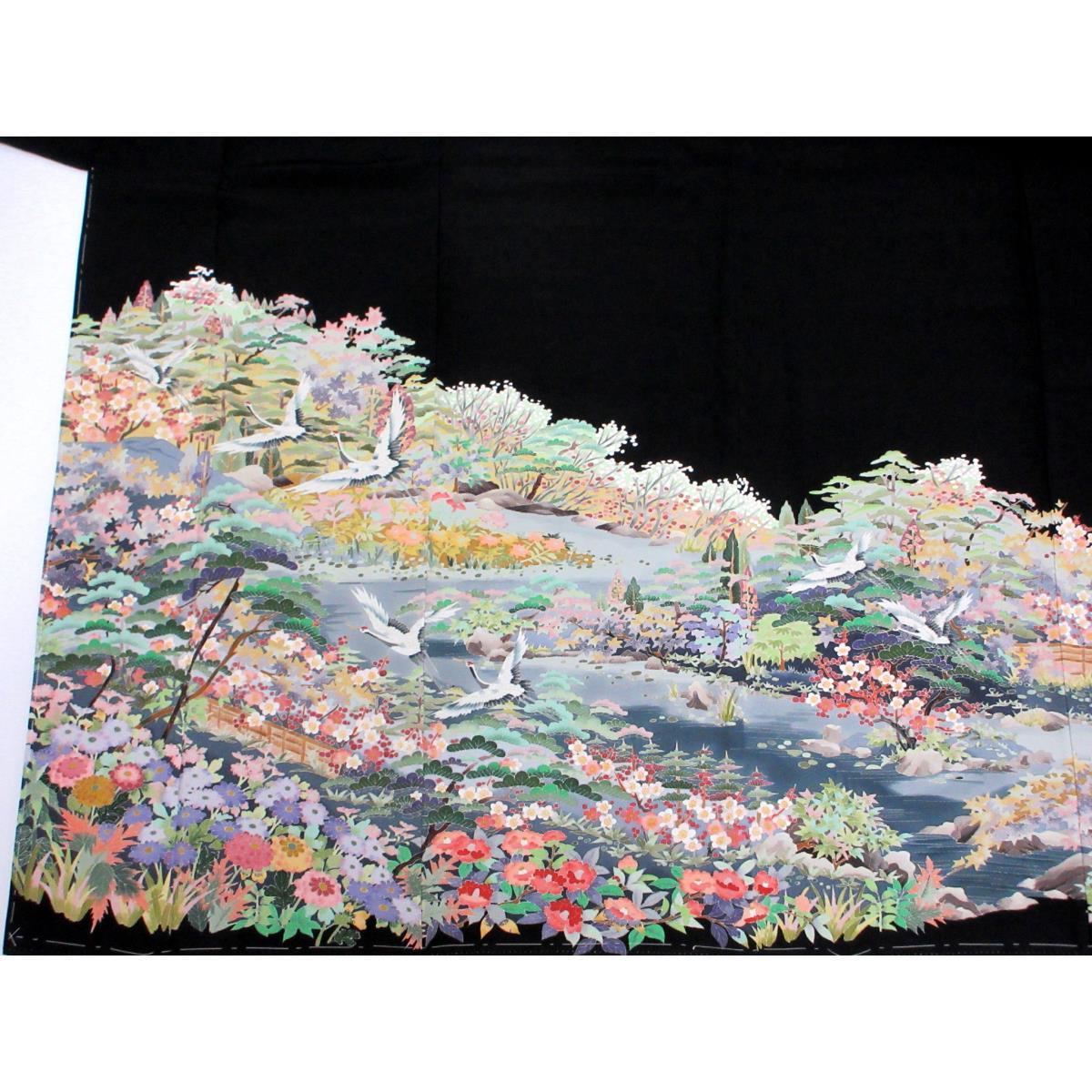 [未使用品] 留袖 加Honkaga Yuzen佐藤淳 Ivy