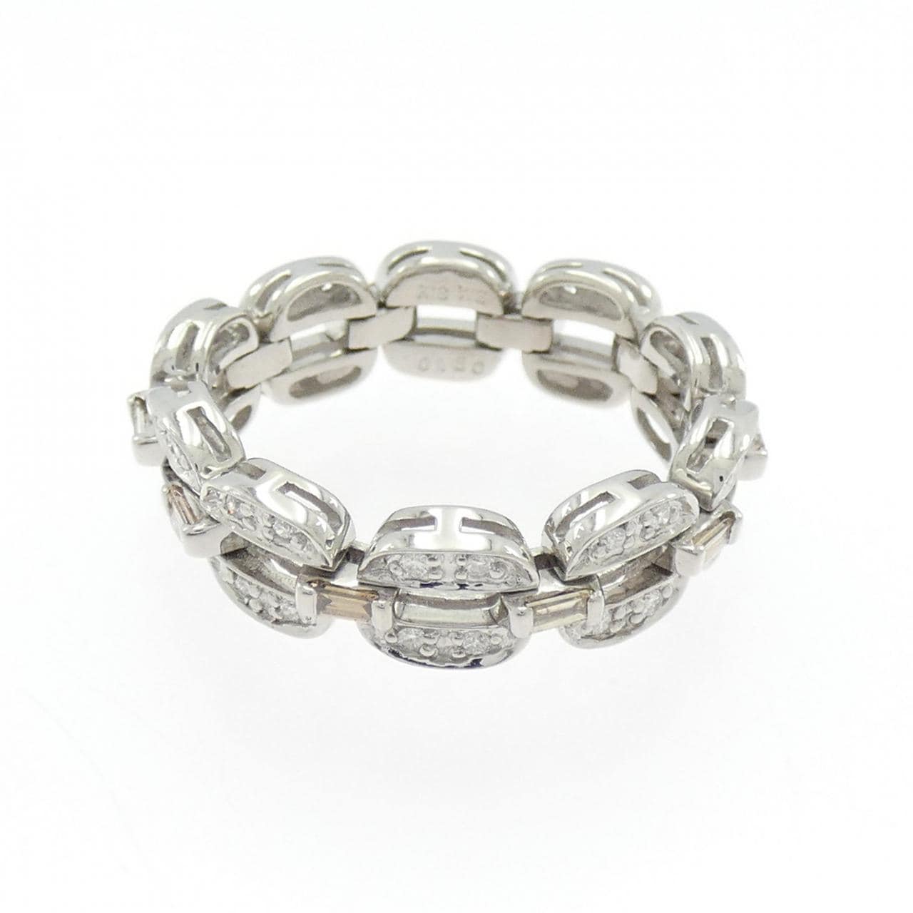 K18WG ダイヤモンド リング 0.50CT