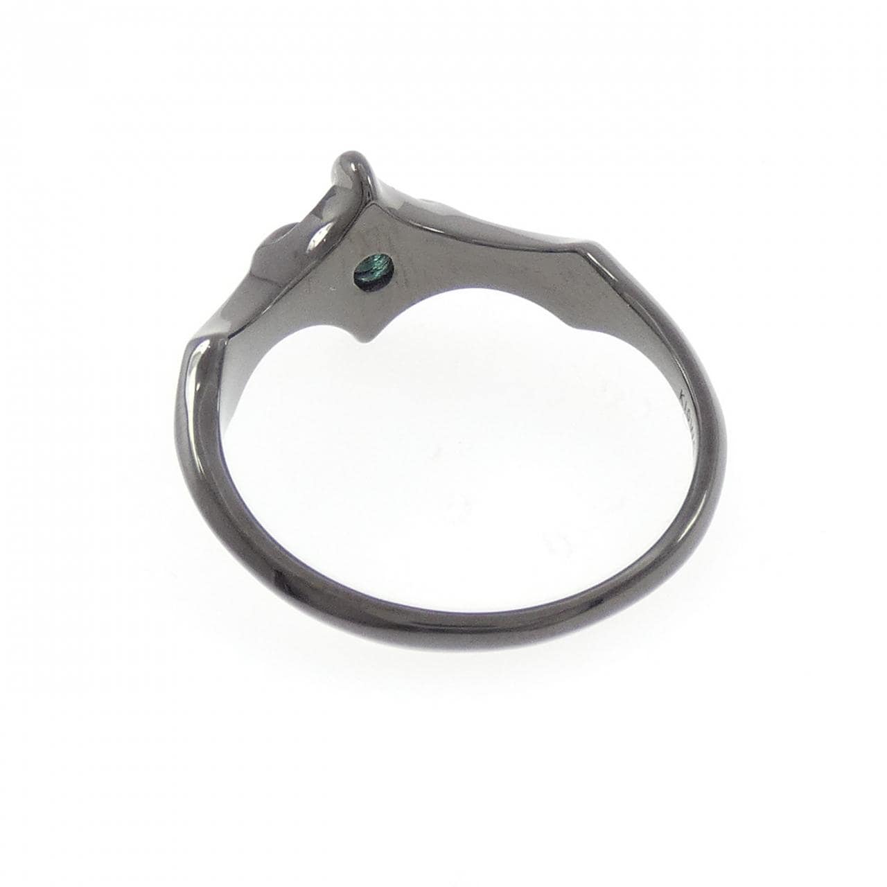 K10BG パライバトルマリン リング 0.108CT