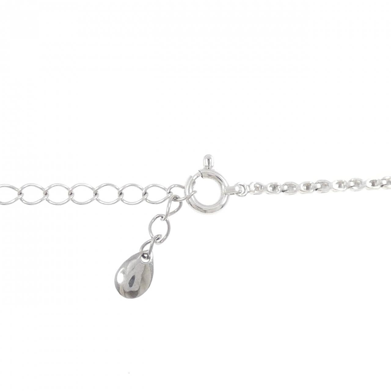 【新品】PT900/PT850 ダイヤモンド ネックレス 0.20CT