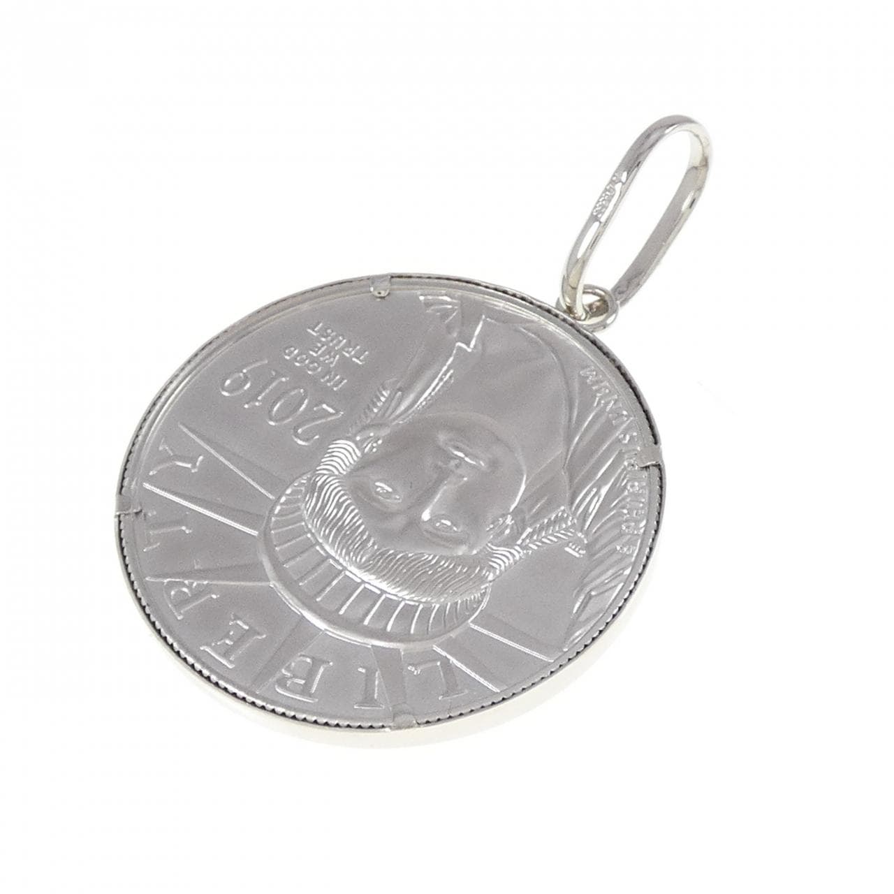 PT900 (frame) coin pendant