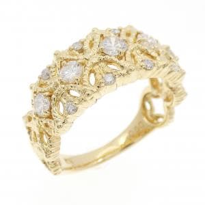 K18YG ダイヤモンド リング 0.50CT