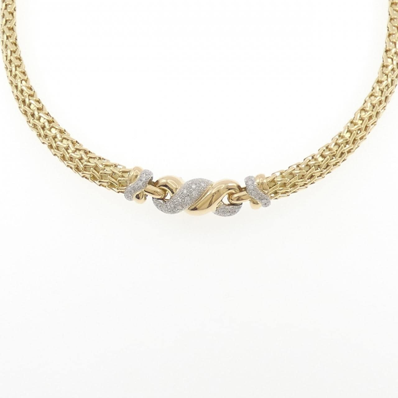 石川暢子 ダイヤモンド ネックレス 0.32CT