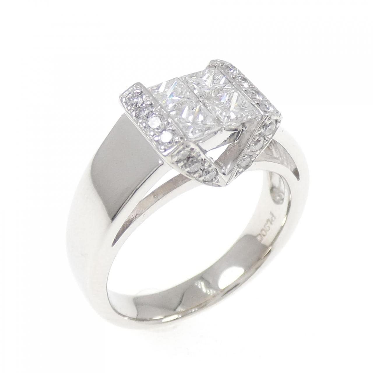 PT900 ダイヤモンド リング 0.80CT