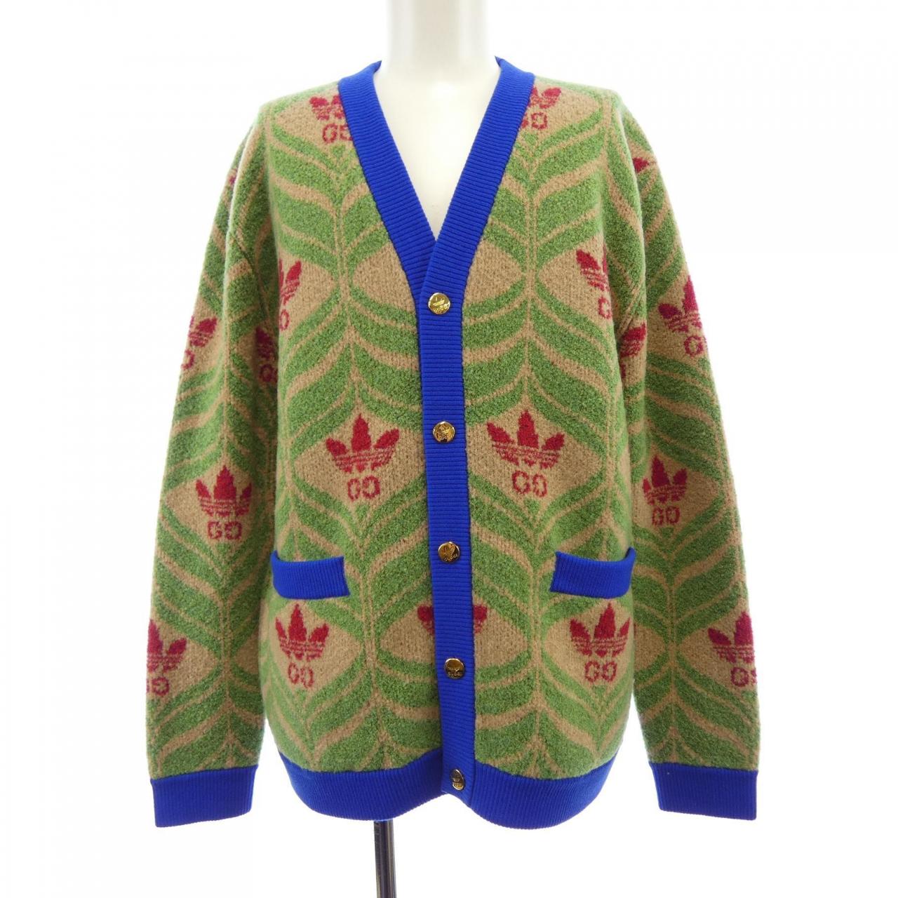 グッチ GUCCI ADIDAS 723089 XKCUS カーディガン