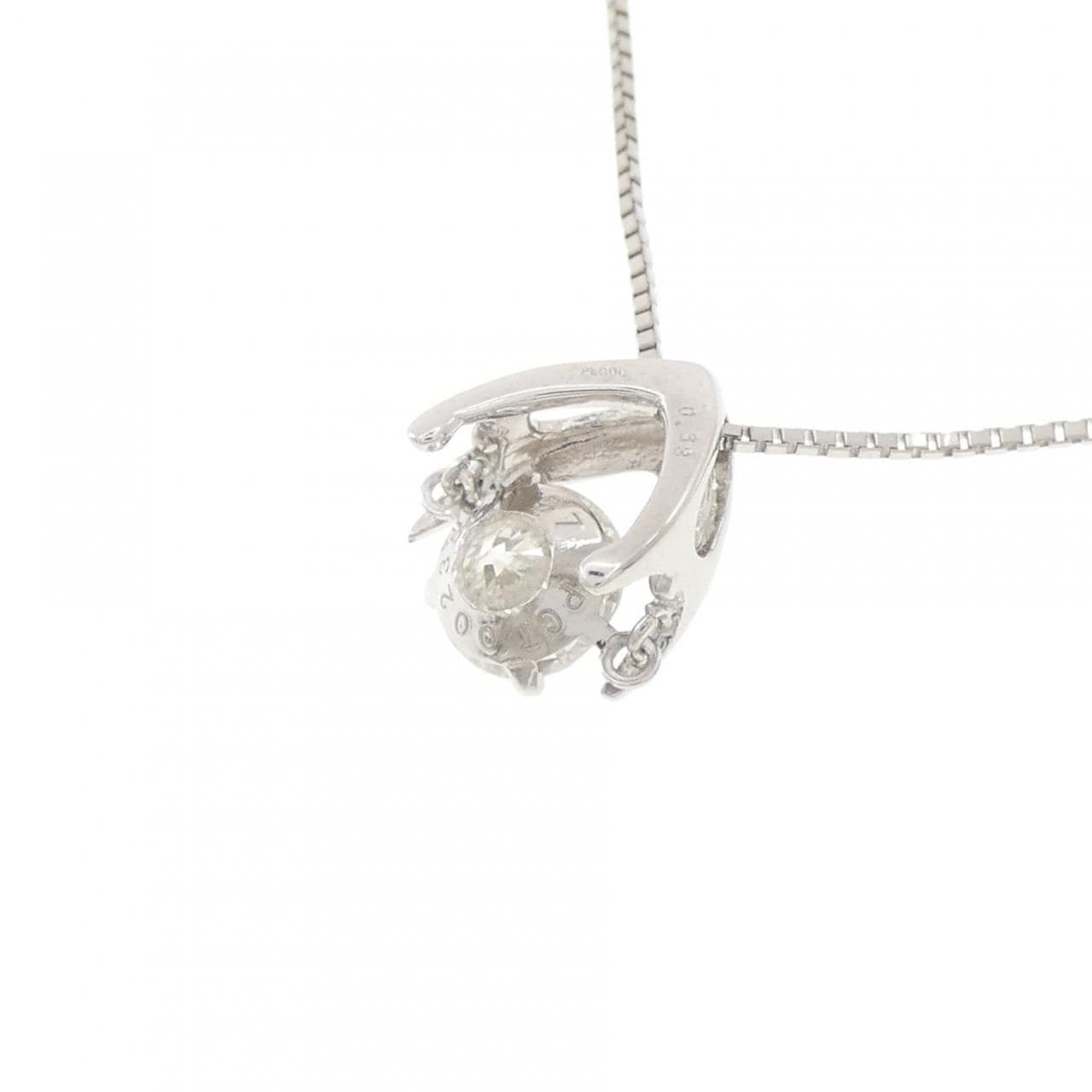 PT900/PT850 ダイヤモンド ネックレス 0.63CT