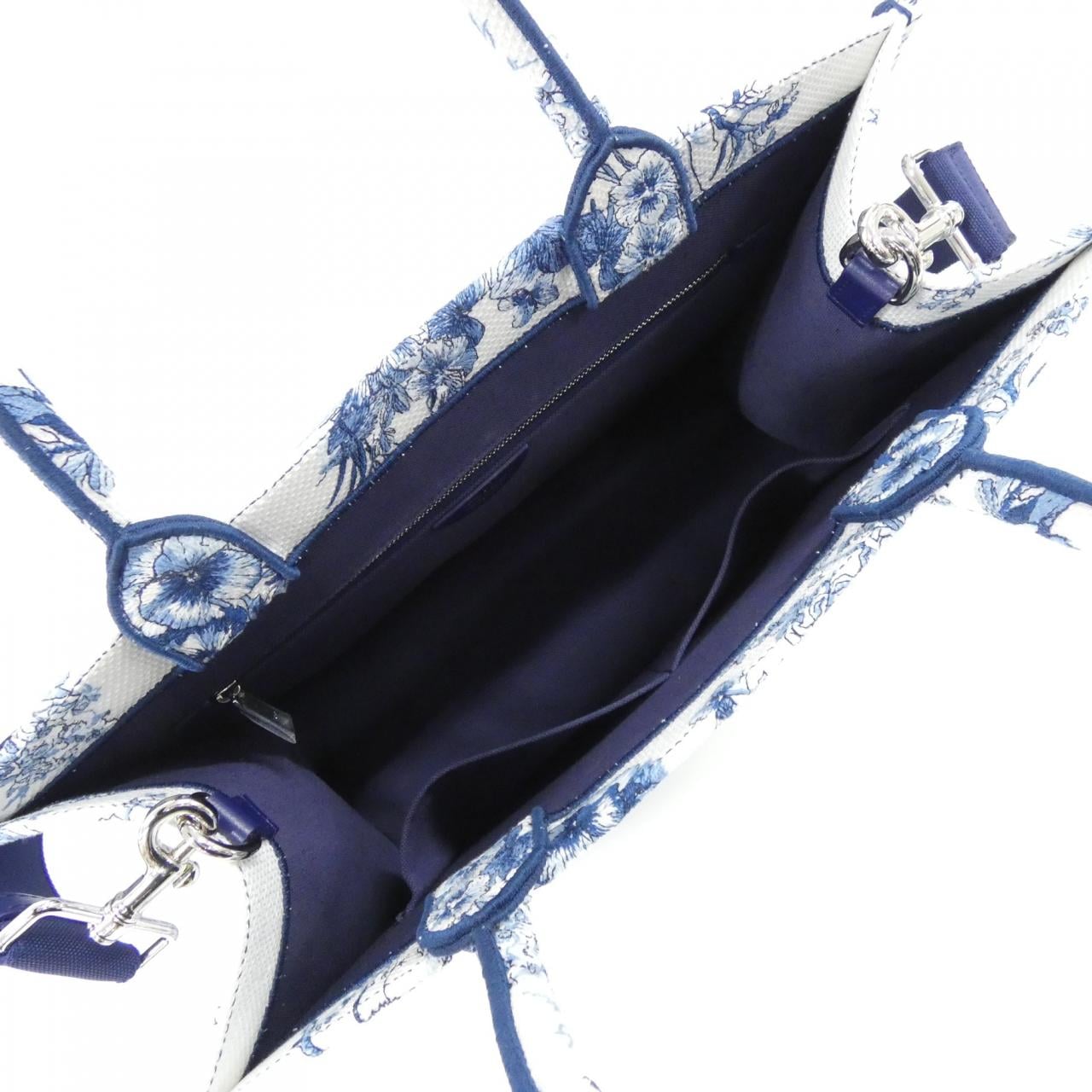 クリスチャンディオール TOILE DE JOUY FLORAL ブック トート ミディアム M1354PEQM バッグ