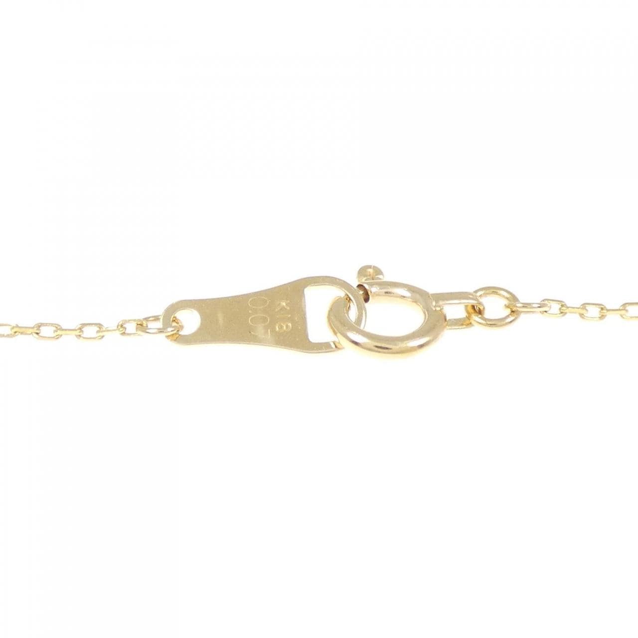 アガット ダイヤモンド ネックレス 0.07CT