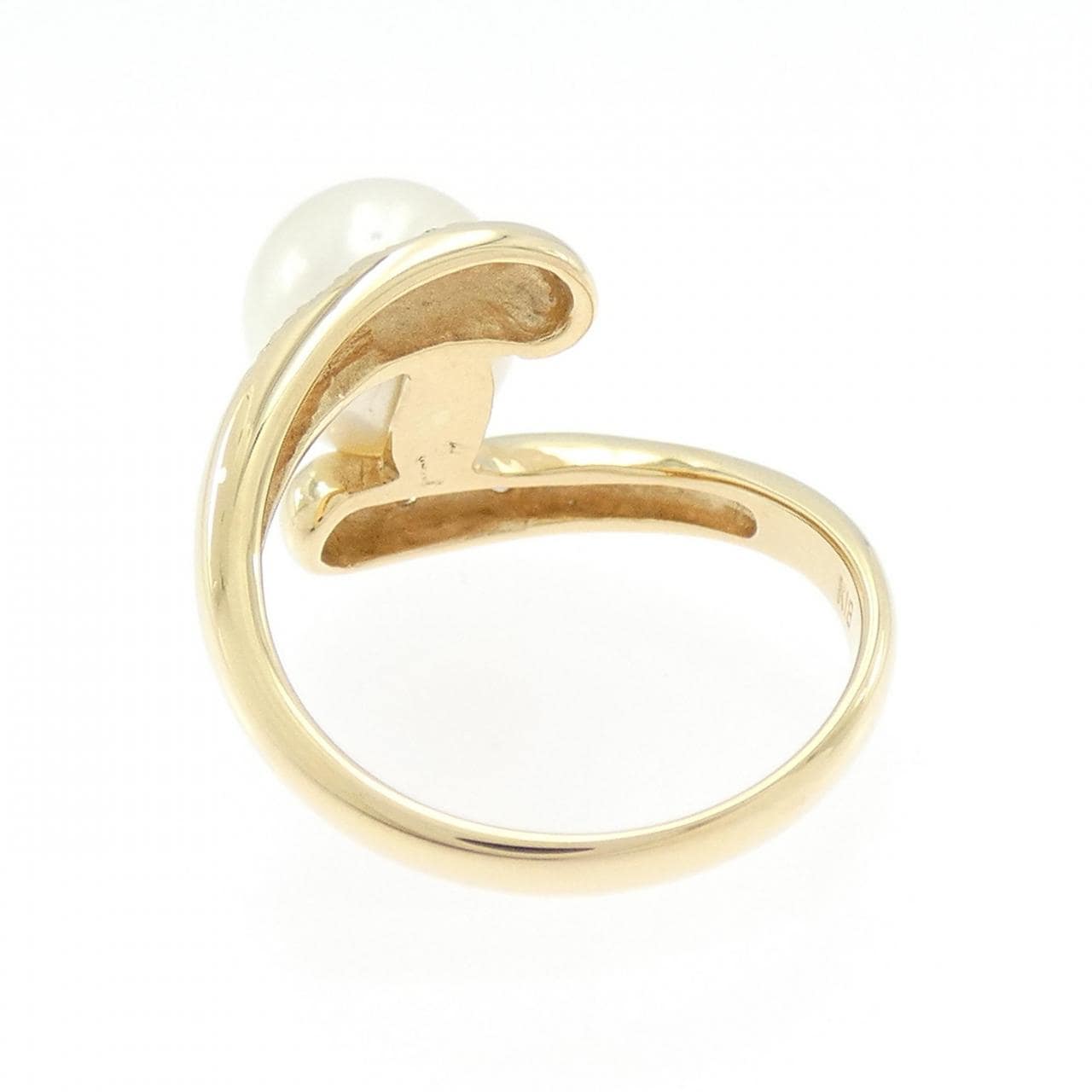 K18YG アコヤパール リング 8.6mm