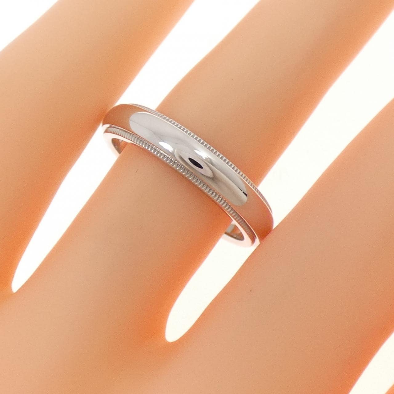 ティファニー ミルグレイン リング