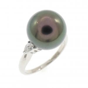 PT900 黒蝶パール リング 11mm