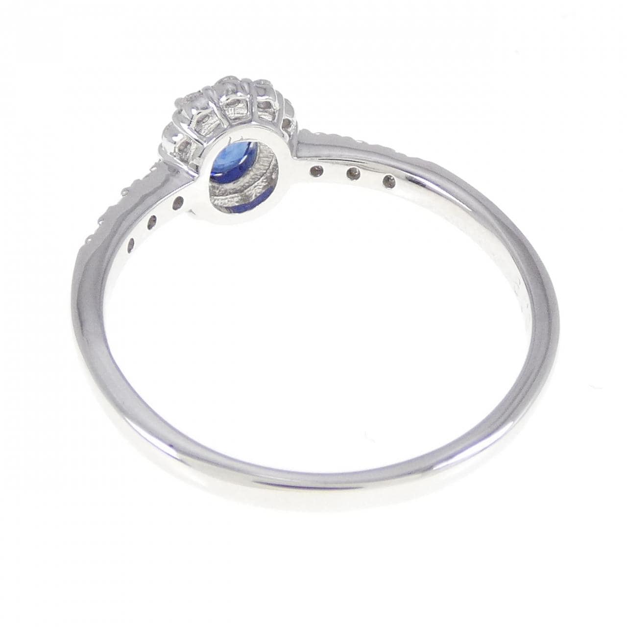 [BRAND NEW] PT Sapphire Ring 0.47CT