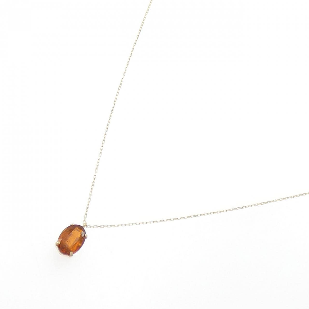 【新品】K10YG カイヤナイト ネックレス