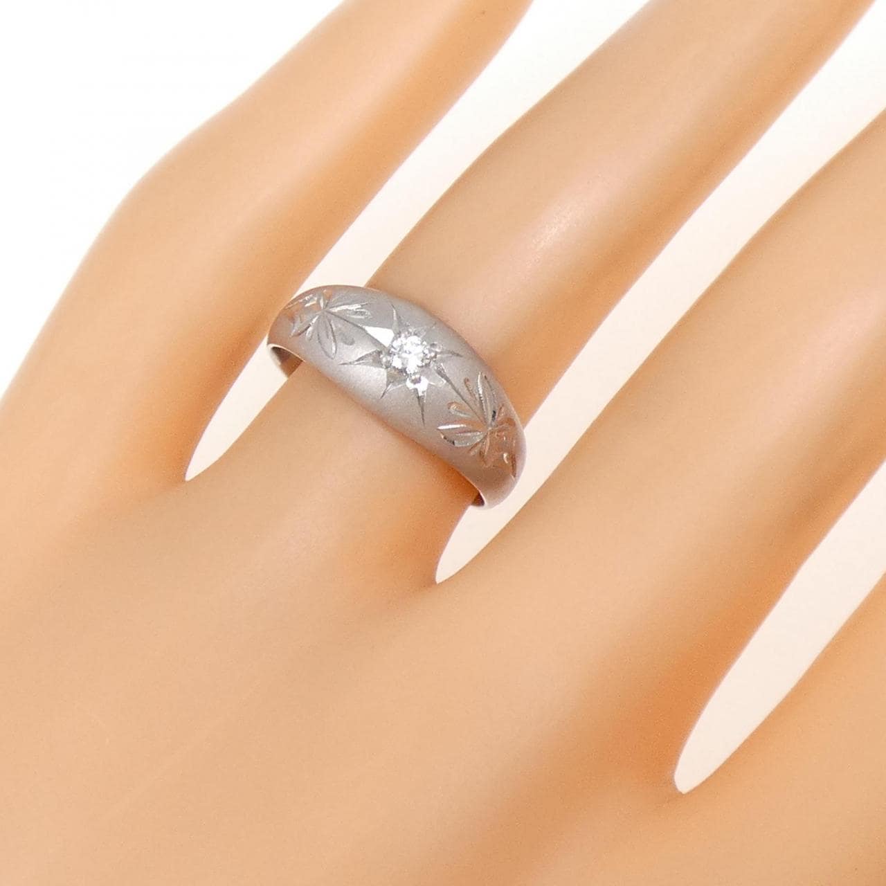PT900 ダイヤモンド リング 0.07CT