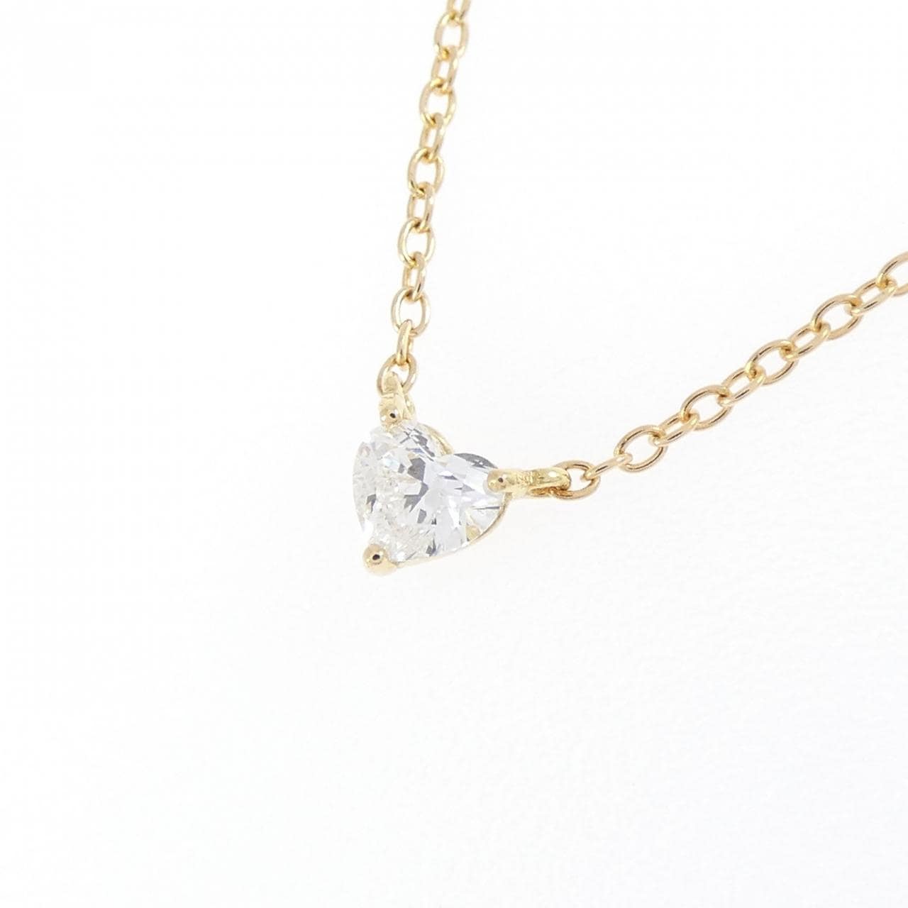 アーカー ハート ダイヤモンド ネックレス 0.11CT