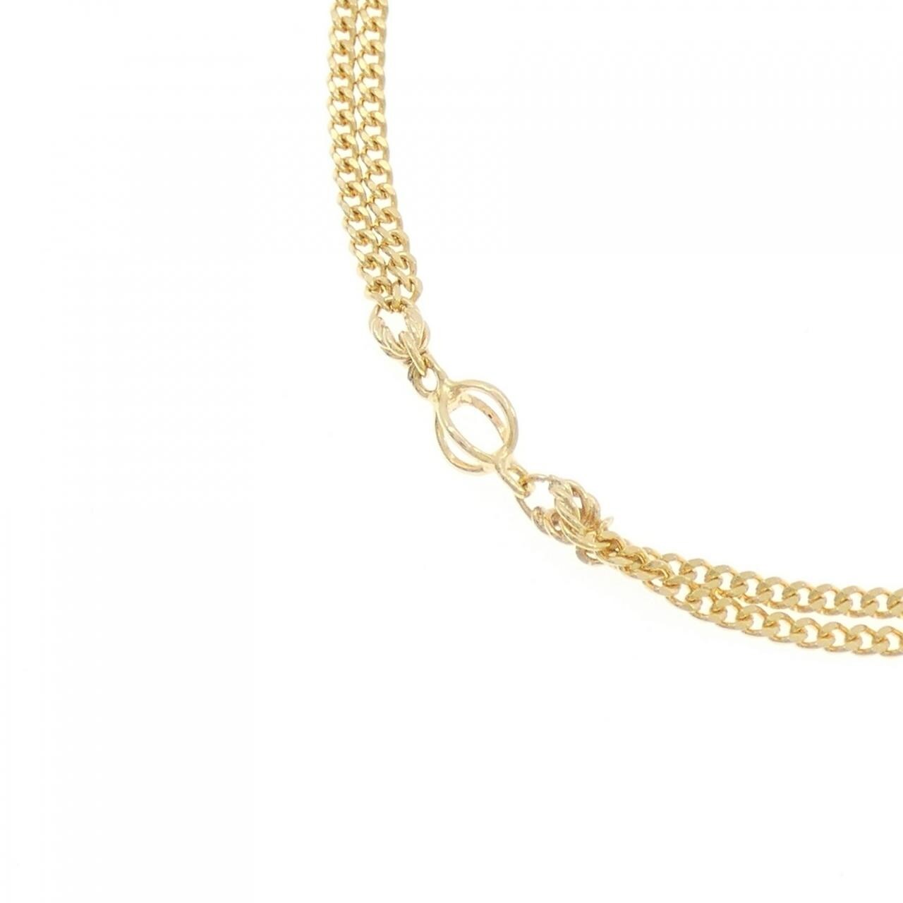 K18YG necklace