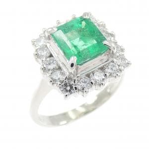 PT900 エメラルド リング 1.42CT