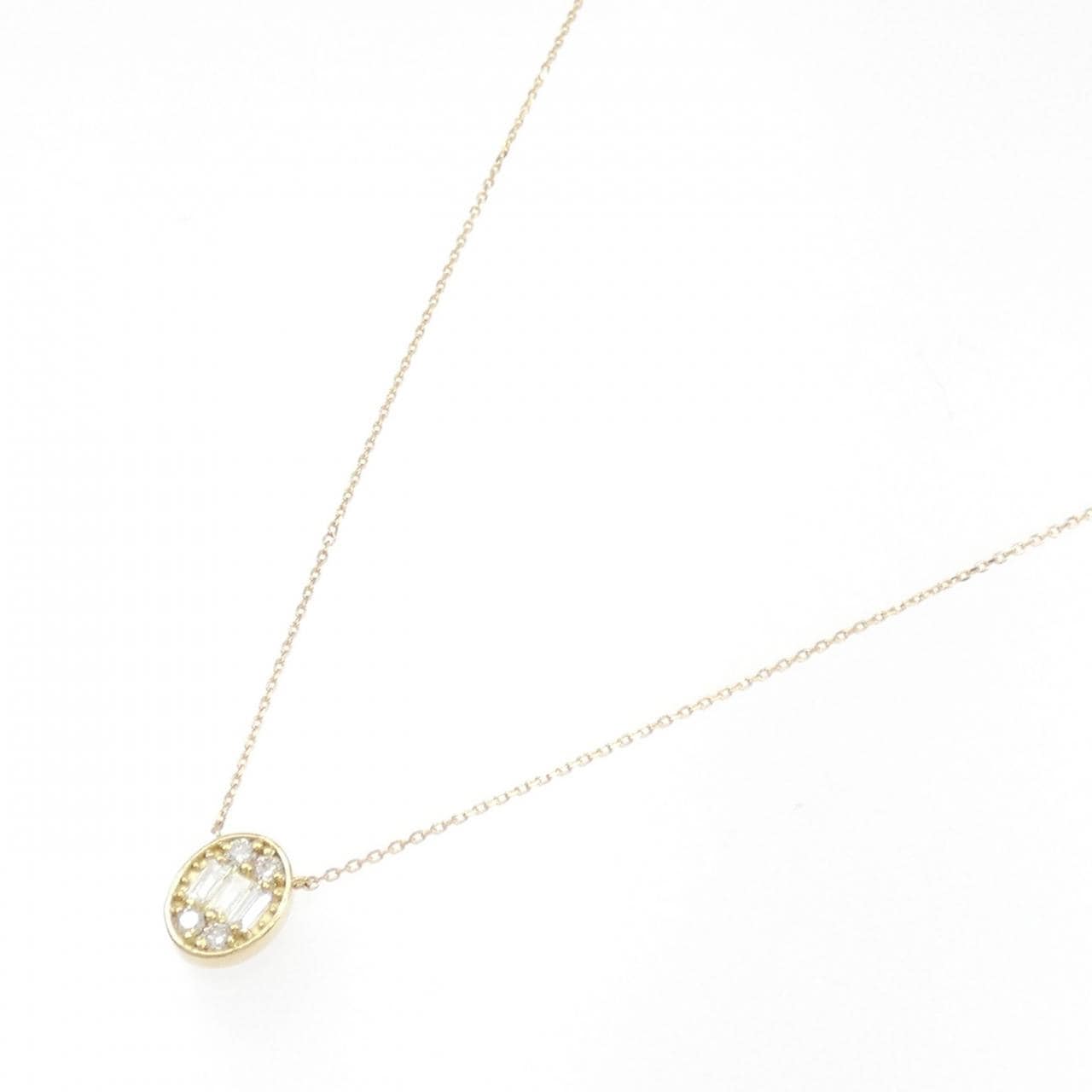 【新品】K18YG ダイヤモンド ネックレス 0.30CT